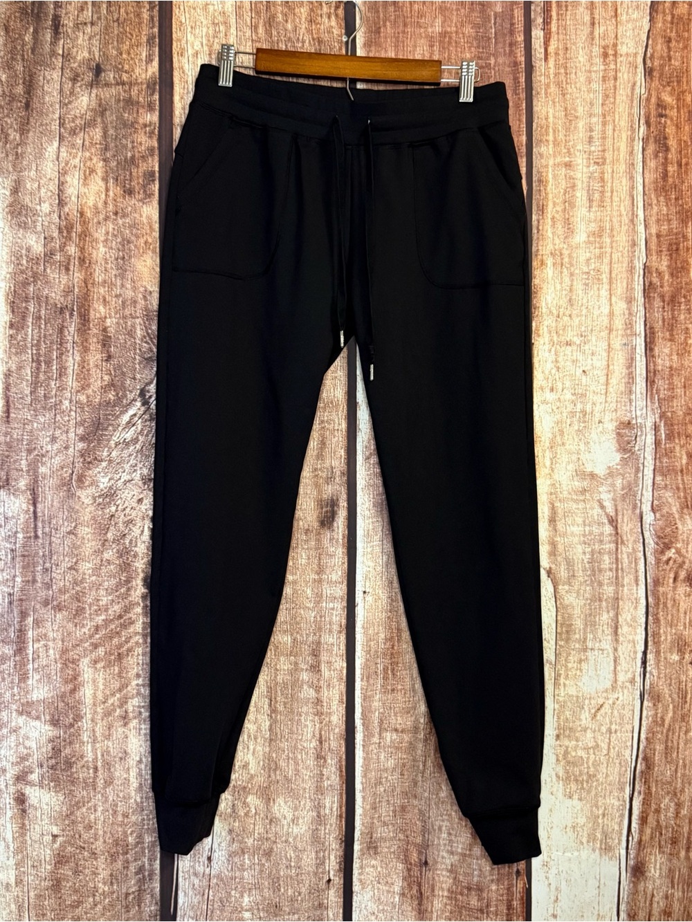 ZYIA Black Women's Drawstring Jogger Pants